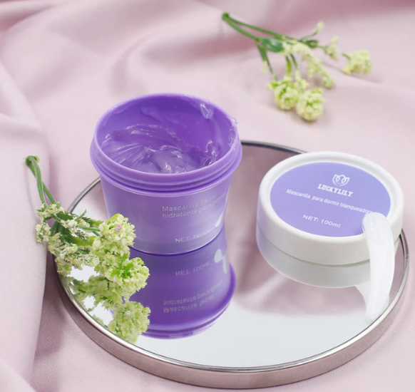 Mascarilla Facial Blanqueadora para Dormir