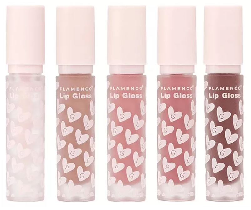 Labiales Brillantes y Matte Set 5 unidades